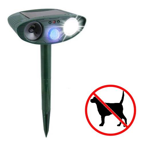 Ultrasonic Dog Repeller Solar Powered