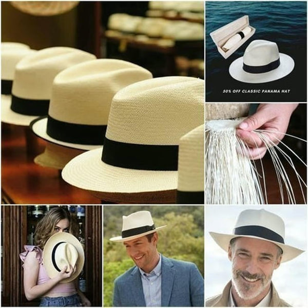 Classic Panama Hat-Handmade In Ecuador