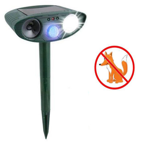 Ultrasonic Fox Repeller Solar Powered