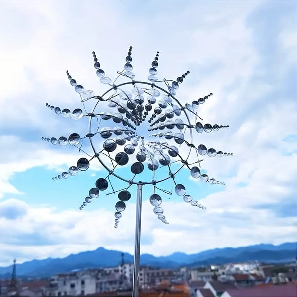 Unique And Magical Metal Windmill