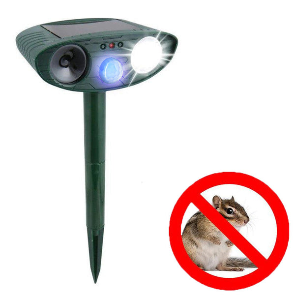 Ultrasonic Chipmunk Repeller - Solar Powered