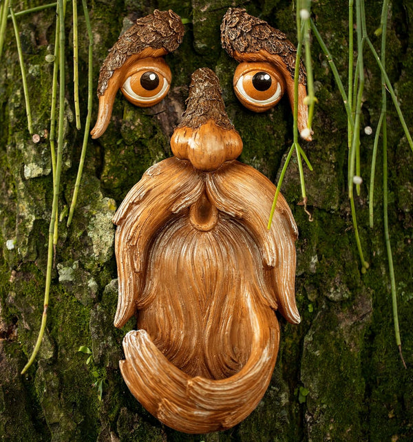 Outdoor Tree Face Decor