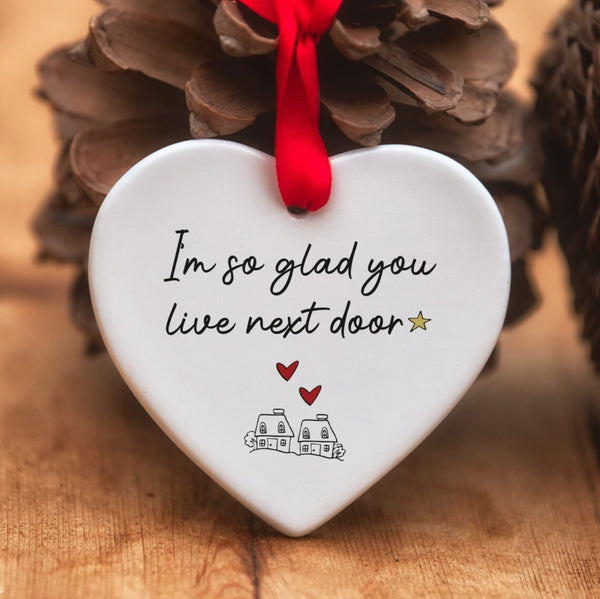 Friendship Heart Hanging Ornament