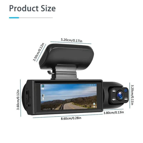 1080P Front & Rear Dashcam G Sensor Night VisionCar DVR