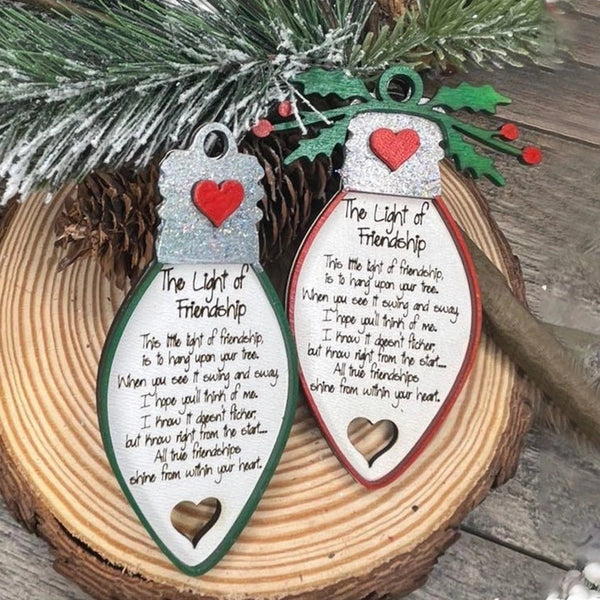 ⚡40% OFF Christmas Sale🎅Friendship Ornament Gift