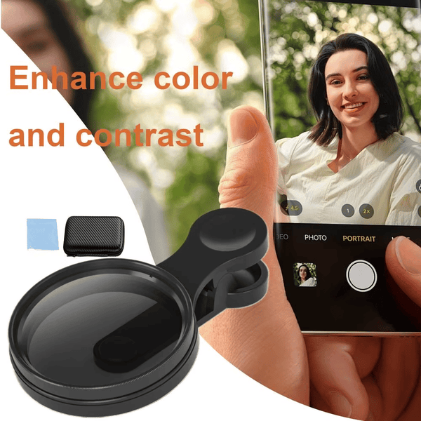 📸Smartphones Portable Polarizer Camera Lens